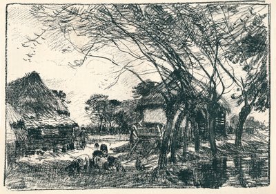 Çiftliğin Arkasında, 19. yüzyıl by Mark Fisher
