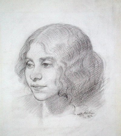 Bir Kızın Başı by Mark Gertler