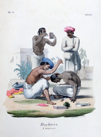 Berberler, 1828 by Marlet et Cie