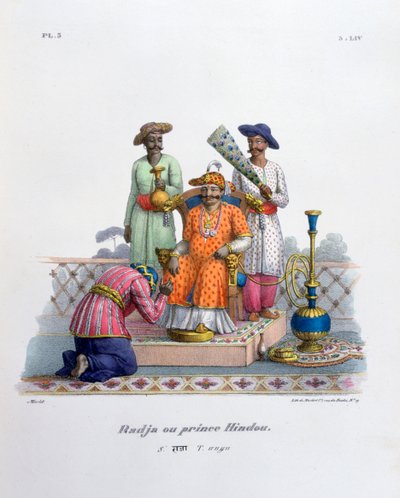Raja, 1828 by Marlet et Cie