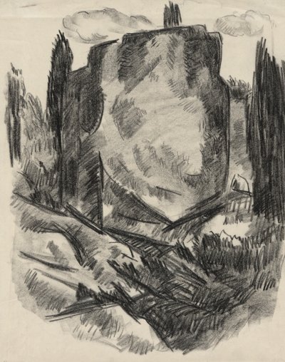 Manzara by Marsden Hartley