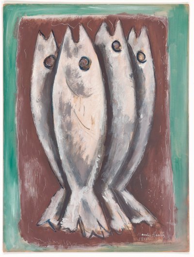 deniz hayaletleri by Marsden Hartley