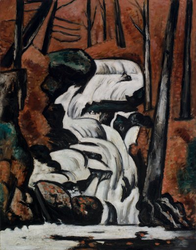 Kokusu Brook Şelalesi by Marsden Hartley