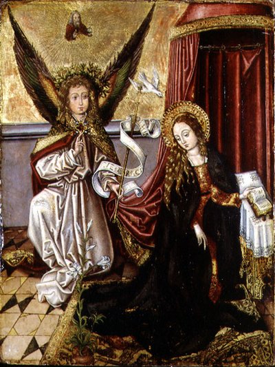 Duyuru by Martin (follower of) Schongauer