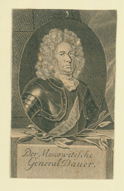 Christian Felix Bauer 1667-1717 by Martin Bernigeroth