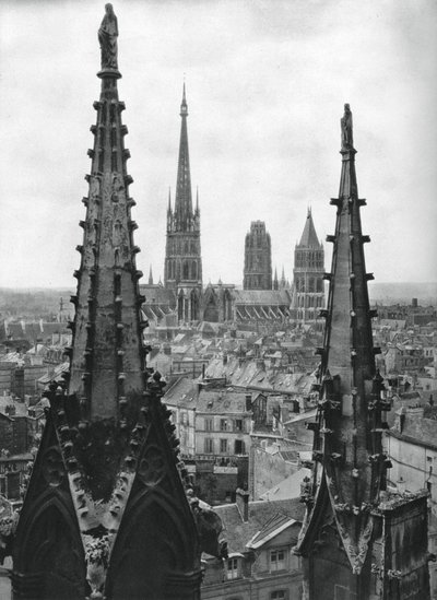 Rouen, Fransa, 1937 by Martin Hurlimann