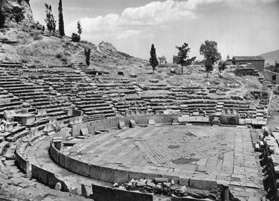 Dionysos Tiyatrosu, Atina, 1937 by Martin Hurlimann