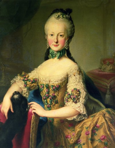 Arşidüşes Maria Elisabeth Habsburg-Lothringen (1743-1808), Avusturya İmparatoriçesi Maria Theresa (1717-80) ve İmparator I. Francis