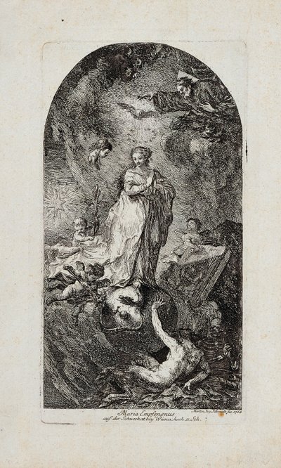 Meryem anlayışı by Martin Johann Schmidt