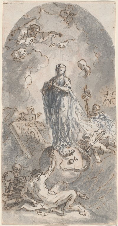 Immaculate Conception Bakiresi (rekto) by Martin Johann Schmidt