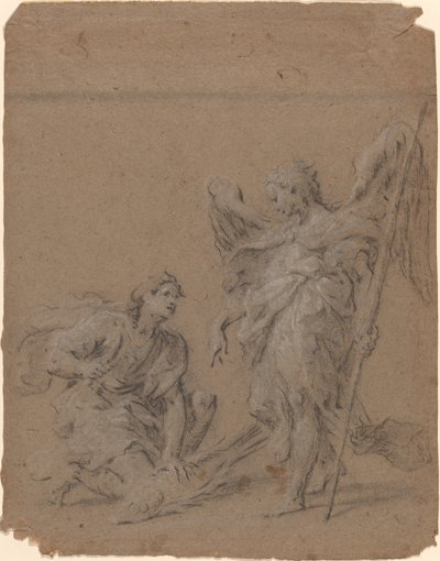 Tobias ve Melek by Martin Johann Schmidt