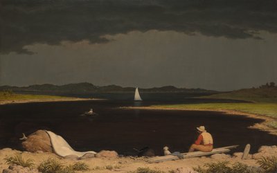 Yaklaşan Yıldırım Fırtınası, 1859. by Martin Johnson Heade