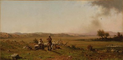 Avcılar Dinleniyor by Martin Johnson Heade