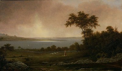 Rhode Island Peyzaj by Martin Johnson Heade