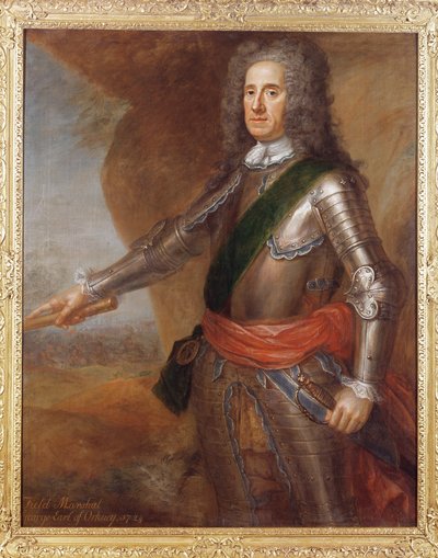 Mareşal George Hamilton (1666-1737) Orkney Kontu, 1724 by Martin Maingaud