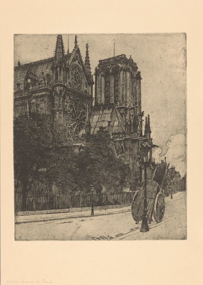 Paris'in Notre Dame'ı by Martin Monnickendam