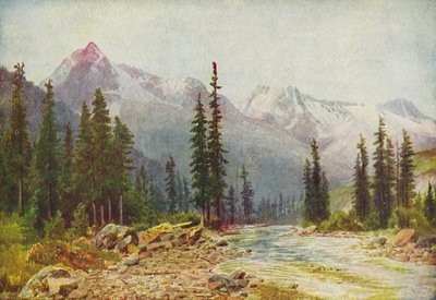 Rocky Dağları, 1916 by Thomas Mower Martin
