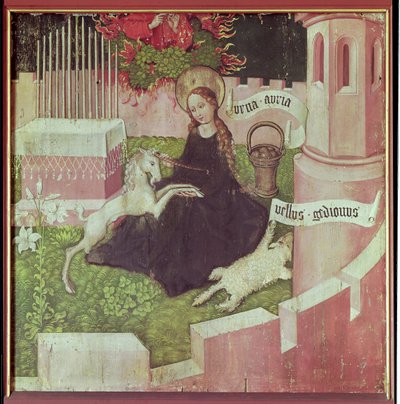 Dominiklilerin Altarpiece: Mistik Av, c.1470-80 (ayrıca bkz. 67722) by Martin Schongauer