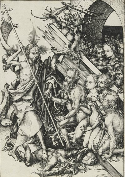 Arafta İsa, 15. yüzyılın sonlarında by Martin Schongauer