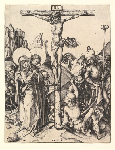 Çarmıha germe, yaklaşık 1435-1491. by Martin Schongauer