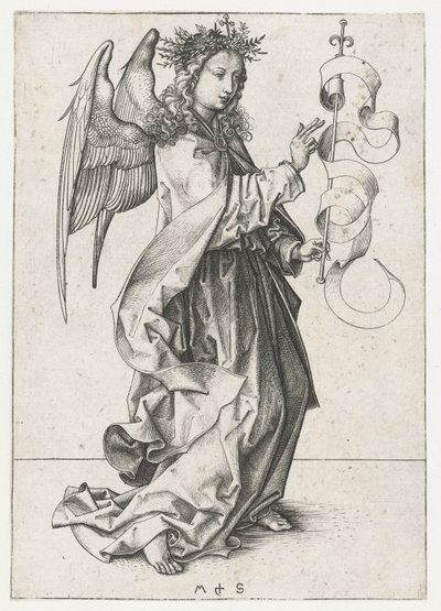 Melek Cebrail Duyuru (dizi başlığı) by Martin Schongauer