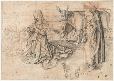 İsa'nın Doğumu by Martin Schongauer