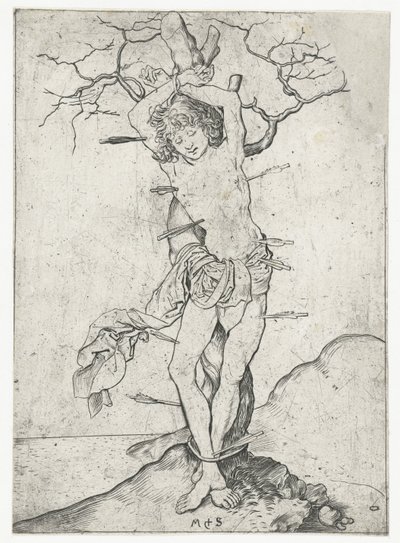 Aziz Sebastian by Martin Schongauer