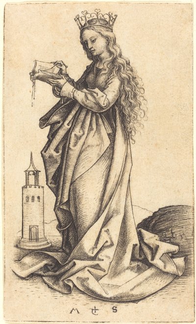 Aziz Barbara by Martin Schongauer