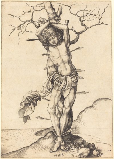 Aziz Sebastian by Martin Schongauer