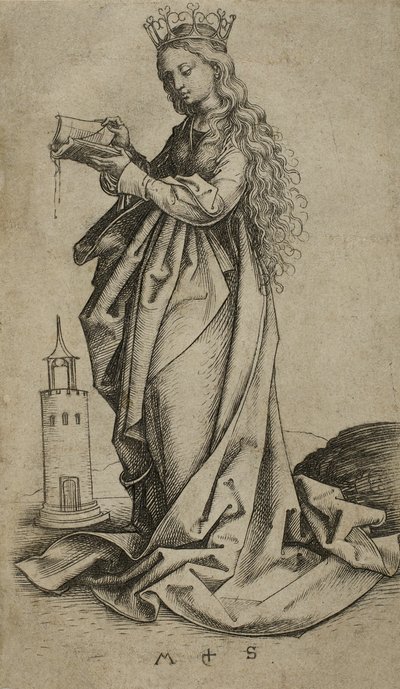 Aziz Barbara by Martin Schongauer
