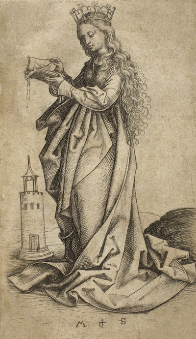 Aziz Barbara by Martin Schongauer