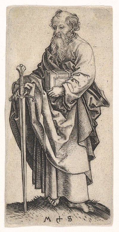 St. Paul, ca. 1435-1491. by Martin Schongauer