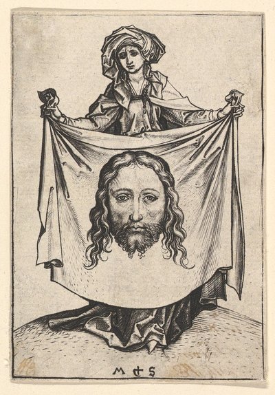 Aziz Veronica, yaklaşık 1435-1491. by Martin Schongauer