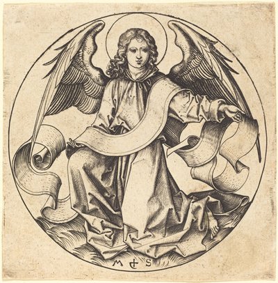 Aziz Matta Meleği by Martin Schongauer