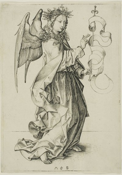 Müjde Meleği by Martin Schongauer