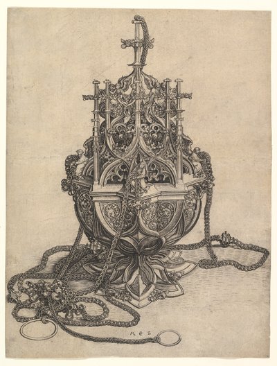 Buhurdan, ca. 1435-1491. by Martin Schongauer