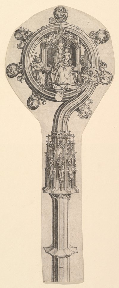 Crozier, yaklaşık 1435-1491. by Martin Schongauer