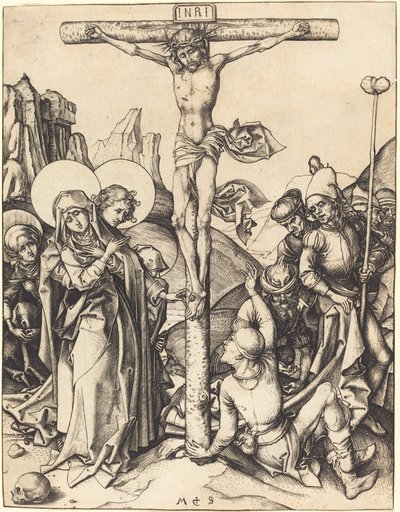 Çarmıha Gerilme by Martin Schongauer