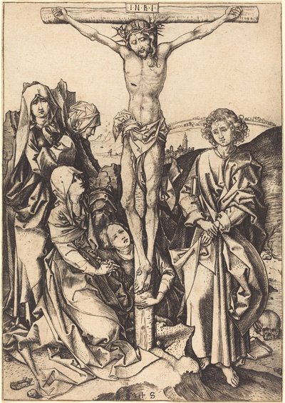 Çarmıha Gerilme by Martin Schongauer