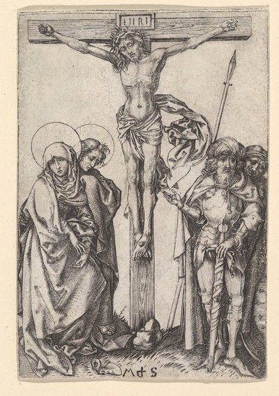 Çarmıha Gerilme, ca. 1435-1491. by Martin Schongauer
