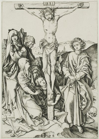 Çarmıha Gerilme, Tutkudan by Martin Schongauer