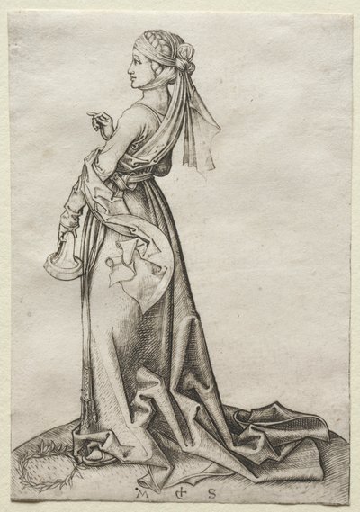 Aptal Bakirelerin İlki. by Martin Schongauer