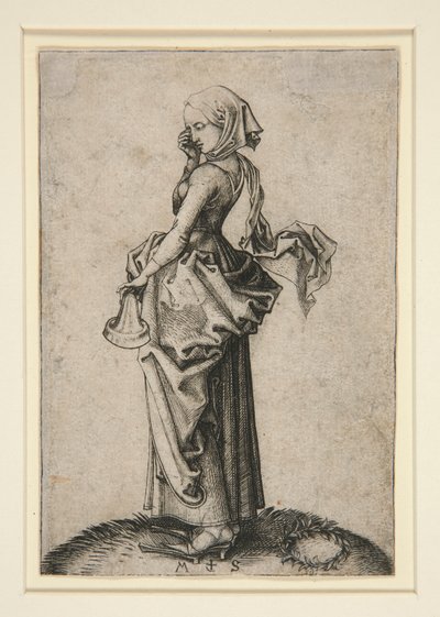 aptal bakire by Martin Schongauer