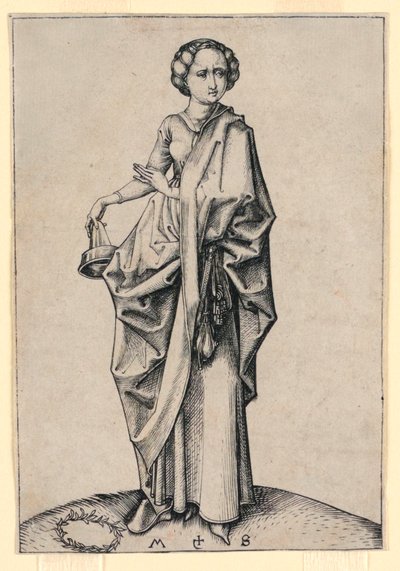 Dördüncü Aptal Bakire by Martin Schongauer