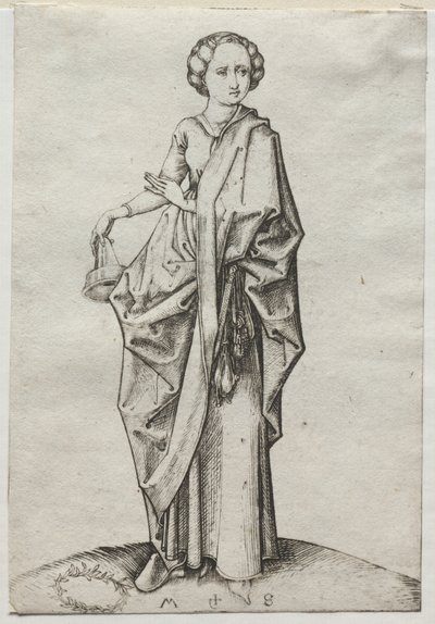 Aptal Bakirelerin Dördüncüsü by Martin Schongauer