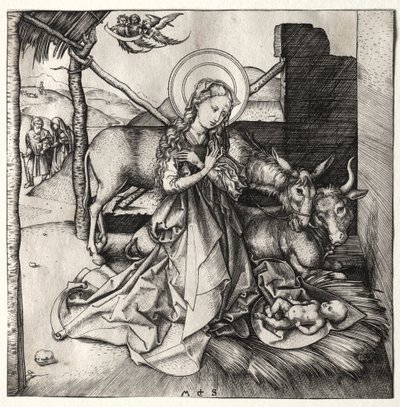 İsa'nın Hayatı: Doğuş by Martin Schongauer