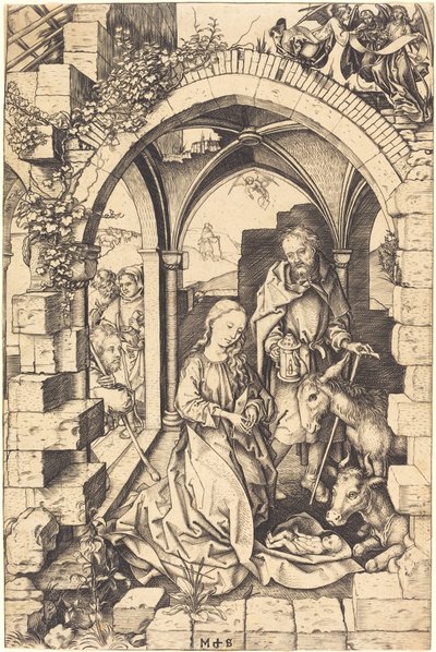 Doğuş by Martin Schongauer