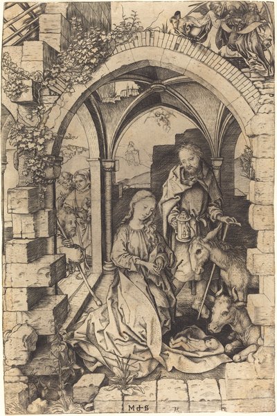 Doğuş by Martin Schongauer