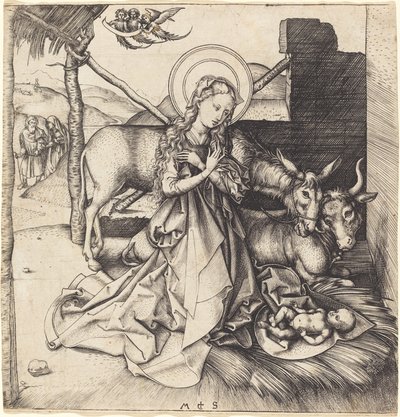 Doğuş by Martin Schongauer