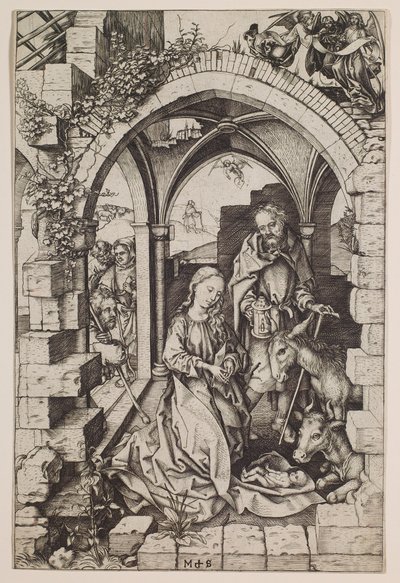 Doğuş by Martin Schongauer